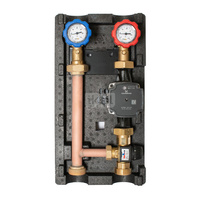 Grupa pompowa do c.o. Viteco ENBOX TM3560 - DN 25 (z pompą elektroniczną Grundfos UPM3 FLEX AS 25-70 130 i 3-drogowym zaworem termostatycznym ESBE z płynną regulacją 35ºC - 60ºC)